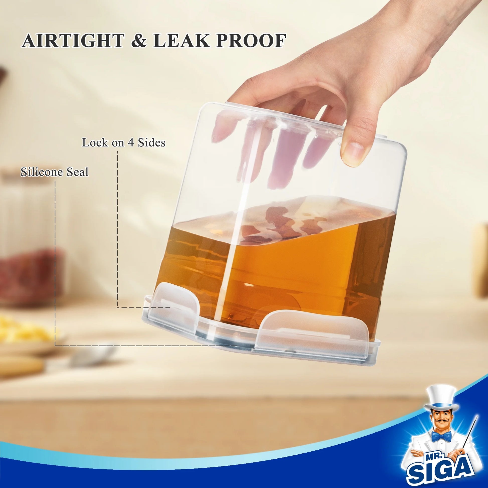 12 Pack Airtight Food Storage Container Set, BPA Free Kitchen Pantry Organization, Kitchen Canisters for Cereal, Spaghetti